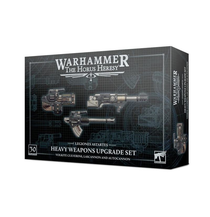 Warhammer 40,000: The Horus Heresy: Legiones Astertes: Heavy Weapon Upgrade Set: Volkite Culverins, Lascannon and Autocannon