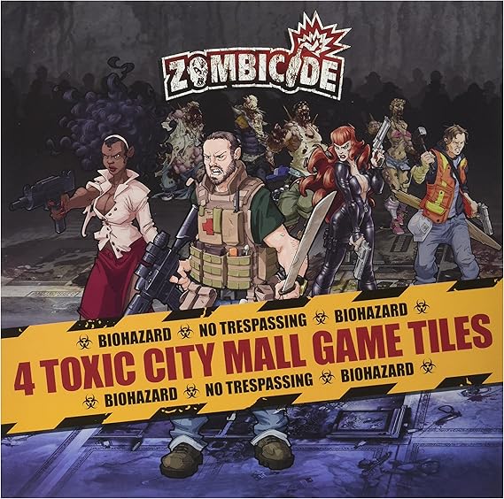 Zombicide: Toxic City Mall 4 Double Sided Tiles