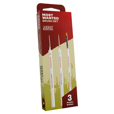 The Army Painter Most Wanted brush set