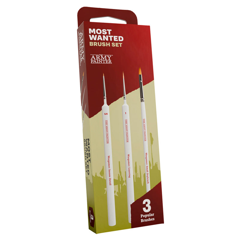 The Army Painter Most Wanted brush set