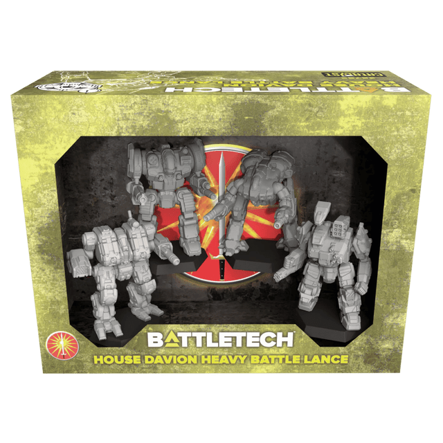 Battletech House Davion Heavy Battle Lance