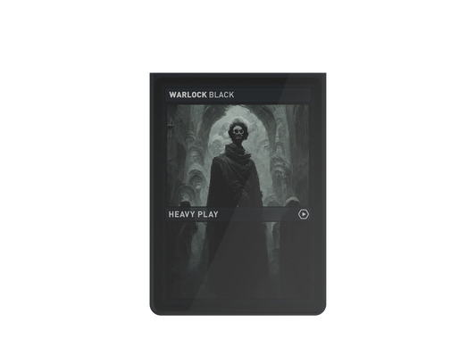 Heavy Play: Curv Sleeves: WARLOCK Black