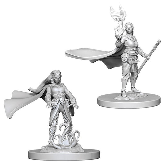 WizKids Nolzur's Marvelous Miniatures: Unpainted Miniatures: Elf Female Druid