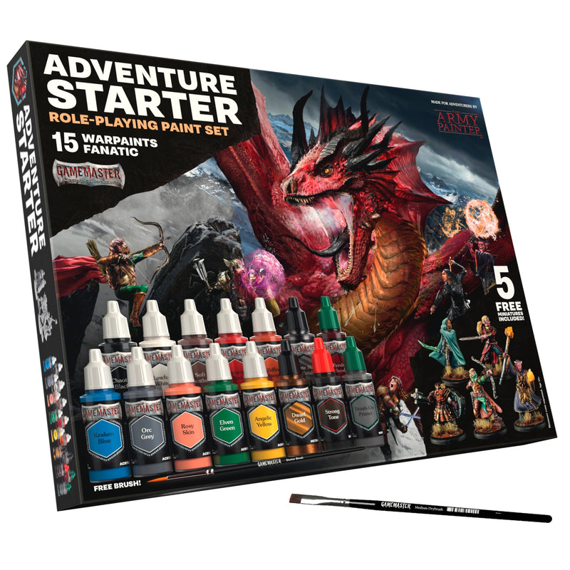 The Army Painter Adventure Starter Role-Playing Paint Set