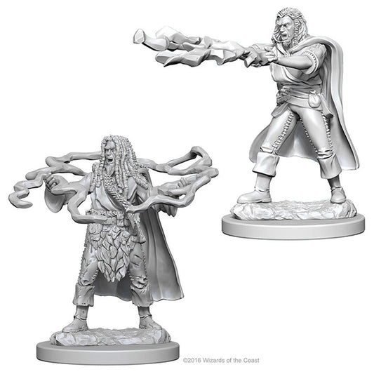 WizKids Nolzur's Marvelous Miniatures: Unpainted Miniatures: Human Male Sorceror
