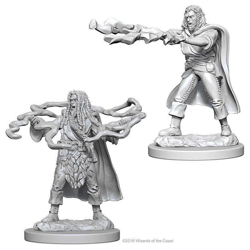 WizKids Nolzur's Marvelous Miniatures: Unpainted Miniatures: Human Male Sorceror