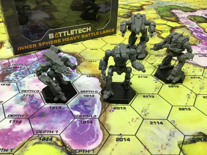 Battletech Inner Sphere Heavy Battle Lance