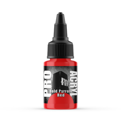 Pro Acryl: Bold Pyrrole Red