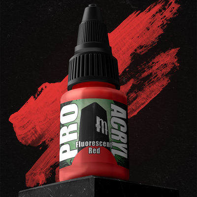 Pro Acryl: Fluorescent Red