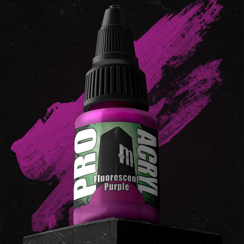 Pro Acryl: Fluorescent Purple
