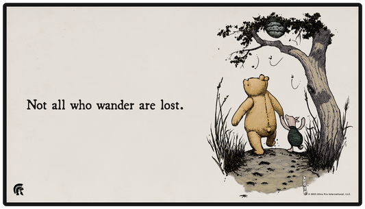 Playmat: Not all who wander are lost