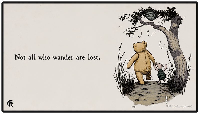 Playmat: Not all who wander are lost