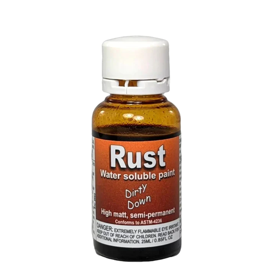 Dirty Down Rust Paint Effect