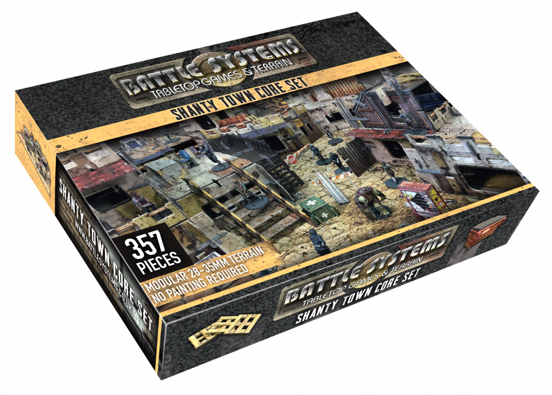 Battle Systems Terrain: Urban Shanty Town Core Set