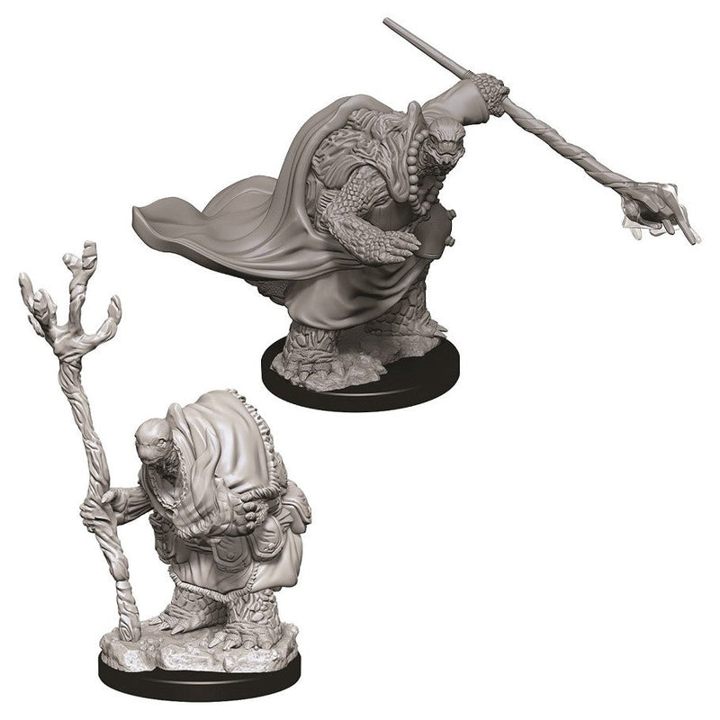 WizKids Nolzur's Marvelous Miniatures: Unpainted Miniatures: Tortles Adventurers