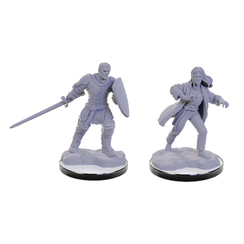 Dungeons & Dragons: Nolzur's Marvelous Miniatures: Wave 22 - Reborn Paladin & Reborn Warlock