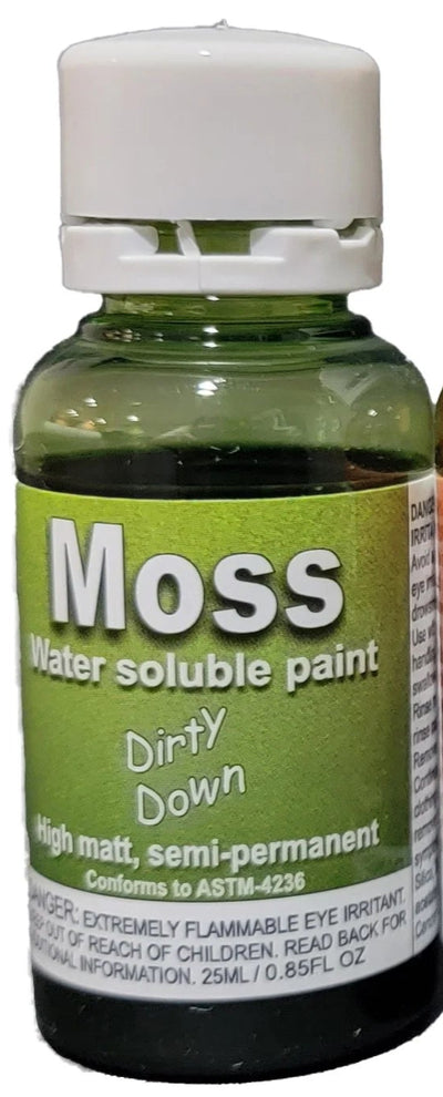 Dirty Down Moss Paint Effect