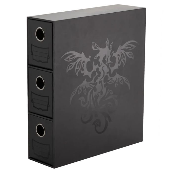 Dragon Shield: Fortress: Black: Card Drawers