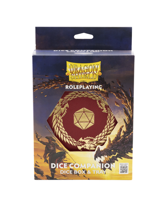 Dragon Shield Dice Companion Blood Red