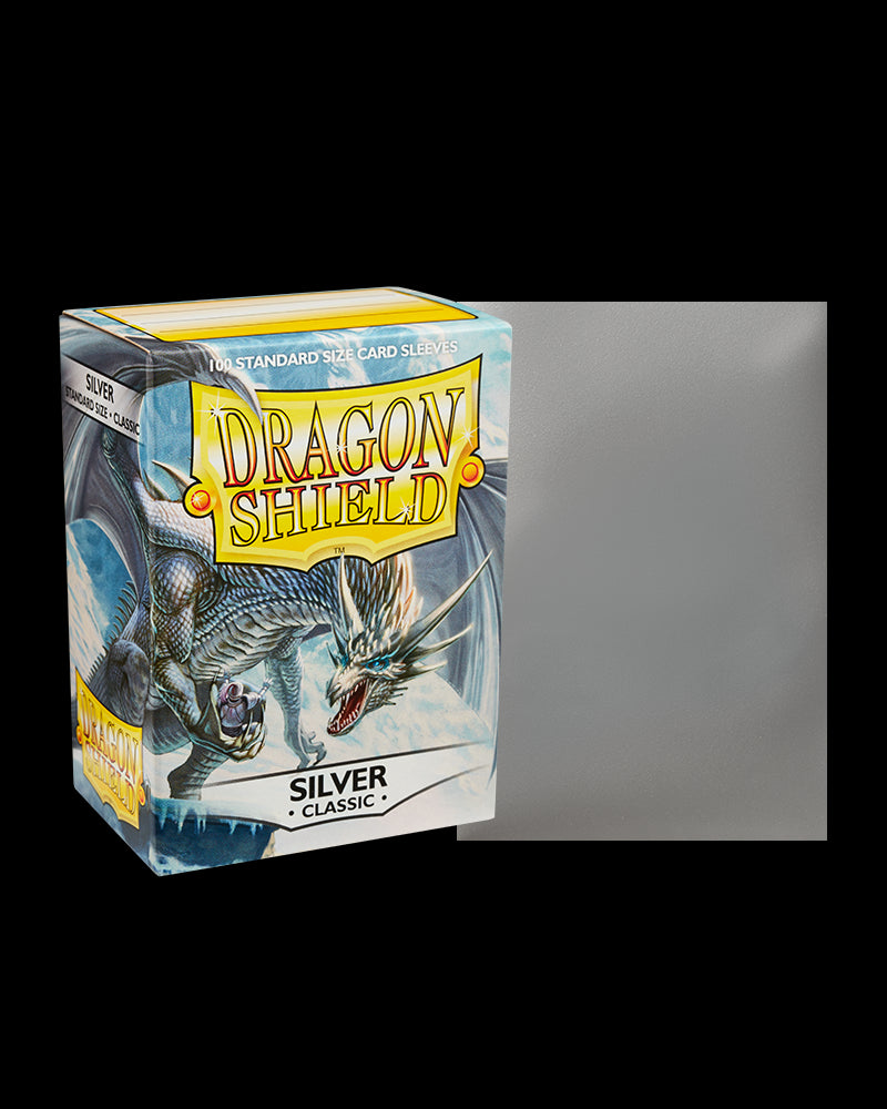 Dragon Shield Sleeves Silver Classic