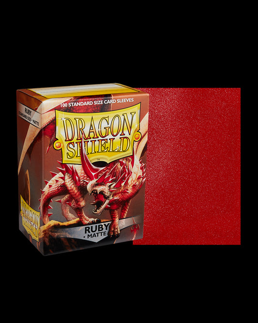 Dragon Shield Matte Ruby