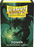 Dragon Shield Sleeves: Dual Matte Power(Green)