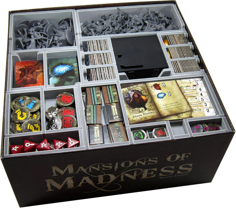 Folded Space Board Game Organizer Mansions of Madness & Expansions