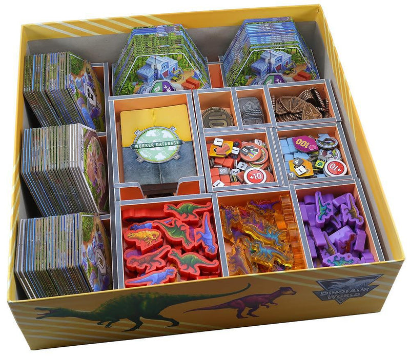 Folded Space Board Game Organizer: Color: Dinosaur World