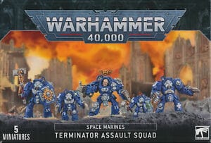 Warhammer 40,000 Space Marine Terminator Assault Squad