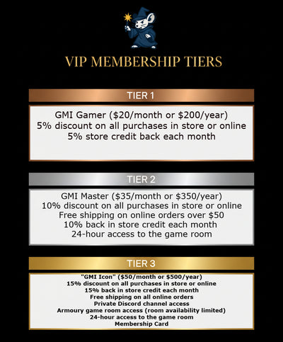 GMI Games VIP Membership
