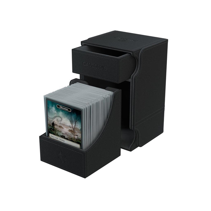 Gamegenic Watchtower 100+ Convertible Deck Box Black
