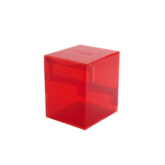 GameGenic: Bastion 100+XL Red/Clear Deck Box