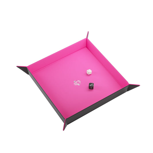 Gamegenics Dice Tray: Square: Pink