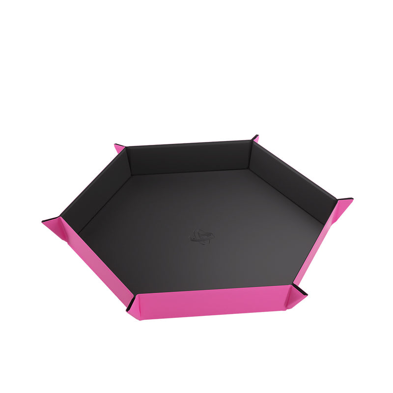 Gamegenics Dice Tray: Hexagon: Pink