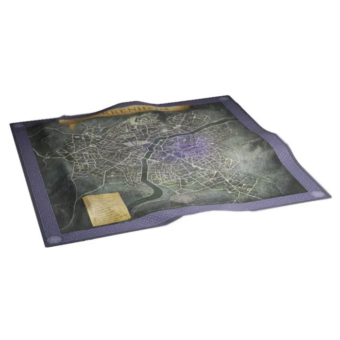 Dungeons & Dragons: Dungeons of Drakkenheim City Fabric Map