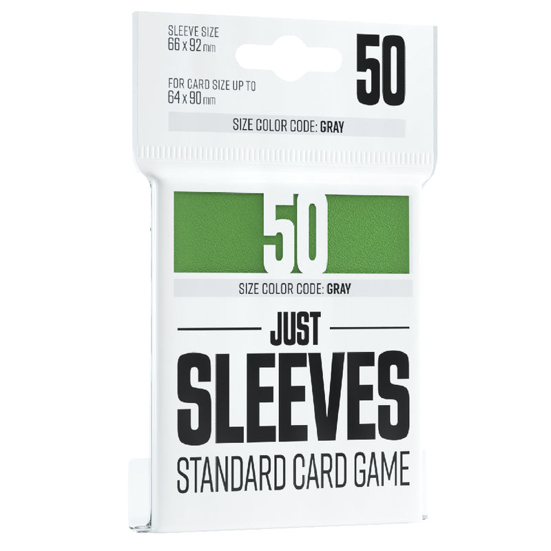 Just Sleeves Green 50 count
