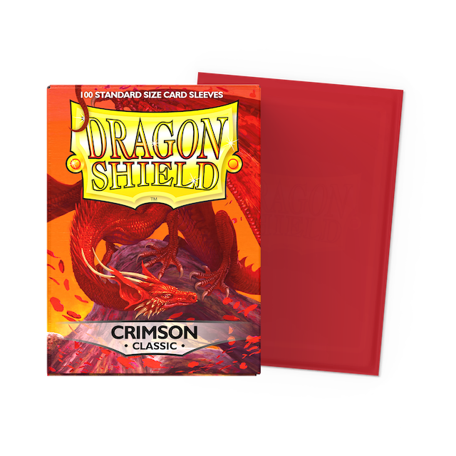 Dragon Shield Sleeves Crimson Classic