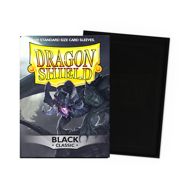 Dragon Shield Sleeves Black Classic