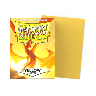 Dragon Shield Matte Yellow
