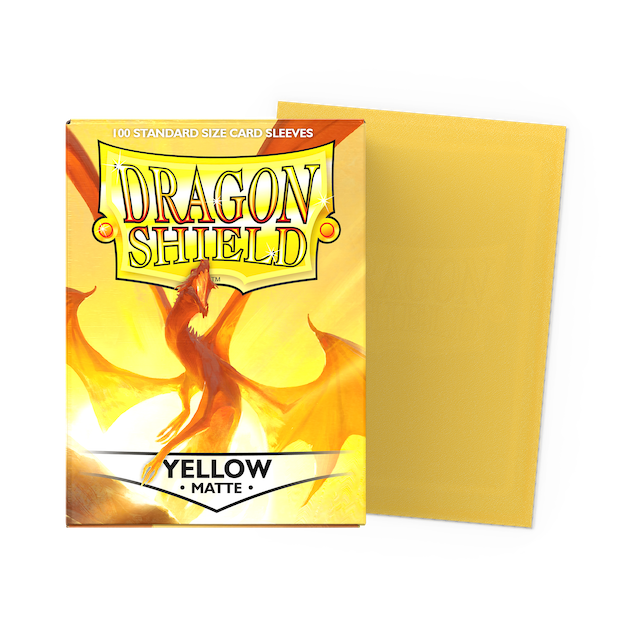 Dragon Shield Matte Yellow