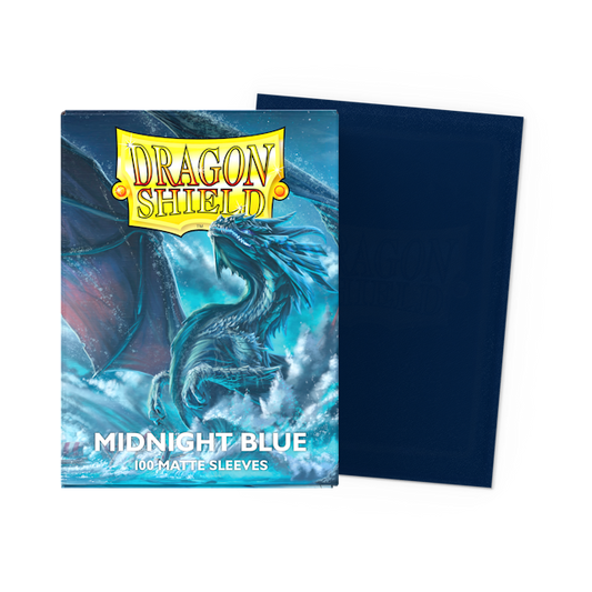 Dragon Shield Matte Midnight Blue (100)