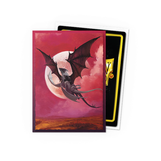 Dragon Shield Brushed Art Valentine's Dragon 2024