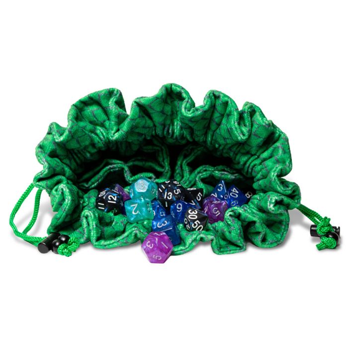 Dice Bag: Dragon Storm: Green Dragon Scales