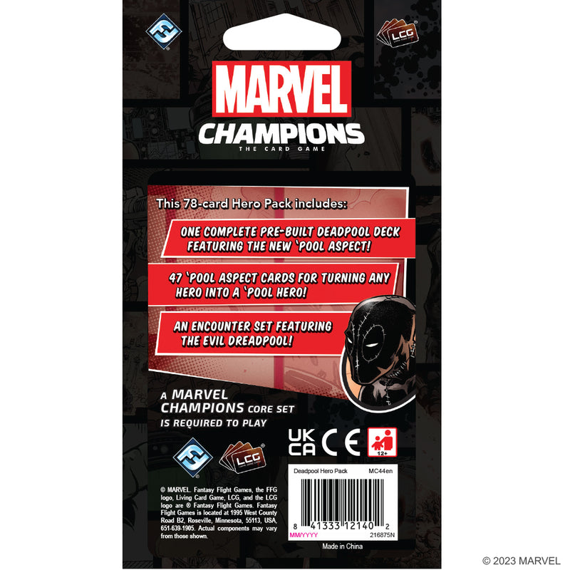 Marvel Champions LCG Deadpool Hero Pack