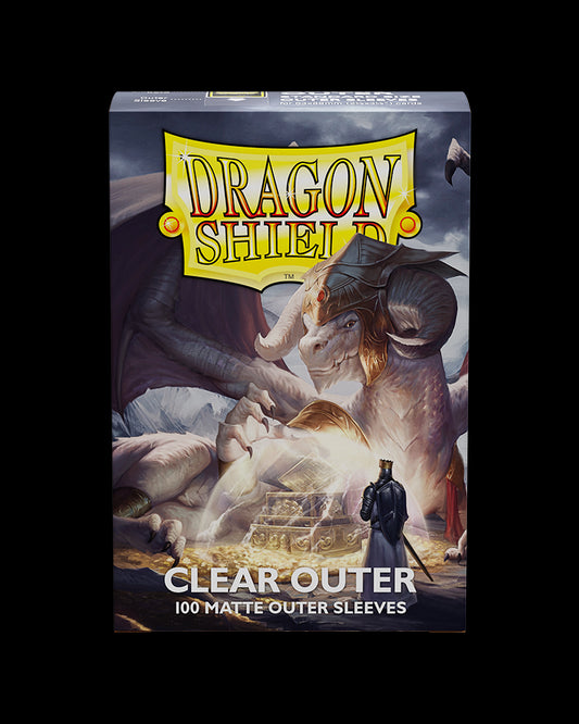 Dragon Shield Sleeves: Matte Outer Sleeves( Clear)