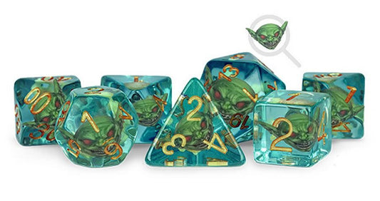 7-Set Pathfinder Dice: Goblin Inclusion Set