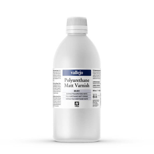 Auxiliary Products: Matt Polyurethane Varnish (500ml)