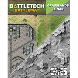 Battletech Double-sided Battlemat: Lunar/ Grasslands B