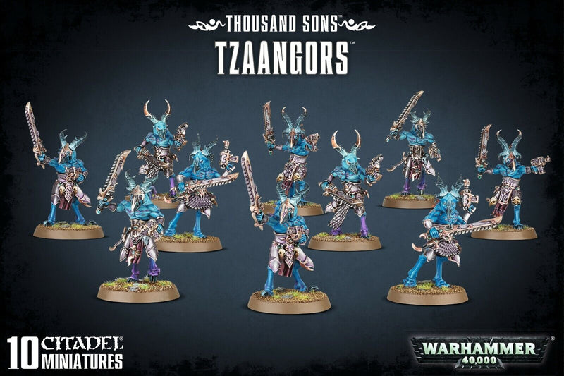Warhammer 40,000 Thousand Sons Tzaangors