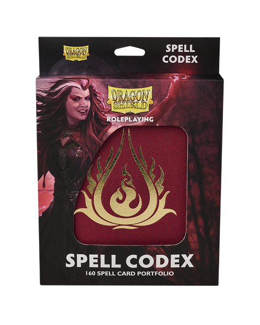 Dragon Shield Binder: Spell Codex Portfolio 160 Blood Red